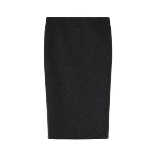 Embroidered Wool And Silk Skirt