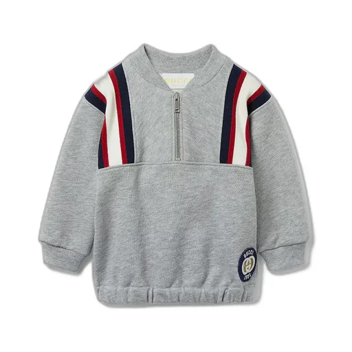 Baby Embroidered Cotton Sweatshirt