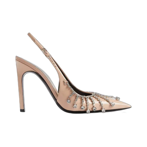 Pump With Crystal Chain