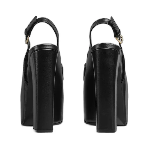 Horsebit Platform Loafer Slingback