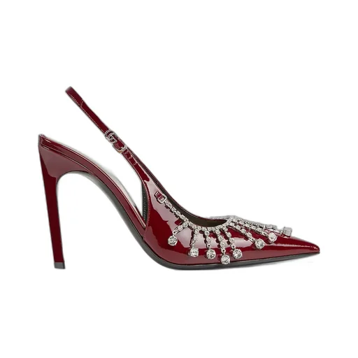 Pump With Crystal Chain