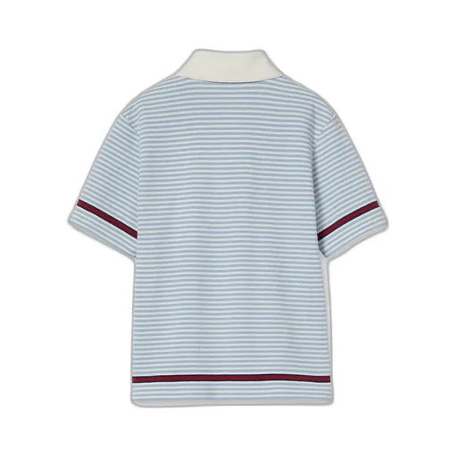 Children's Embroidered Cotton Polo Shirt
