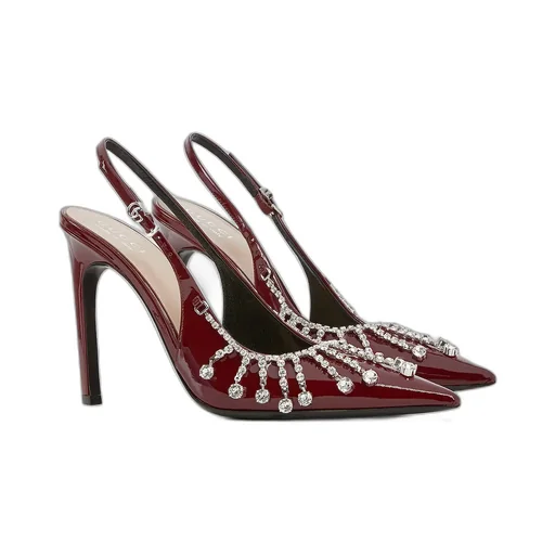 Pump With Crystal Chain