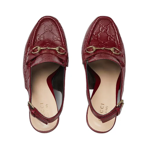 Horsebit Platform Loafer Slingback