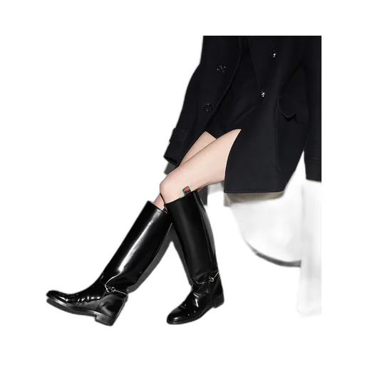 Boot With Slim Horsebit