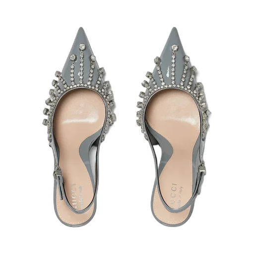 Pump With Crystal Chain