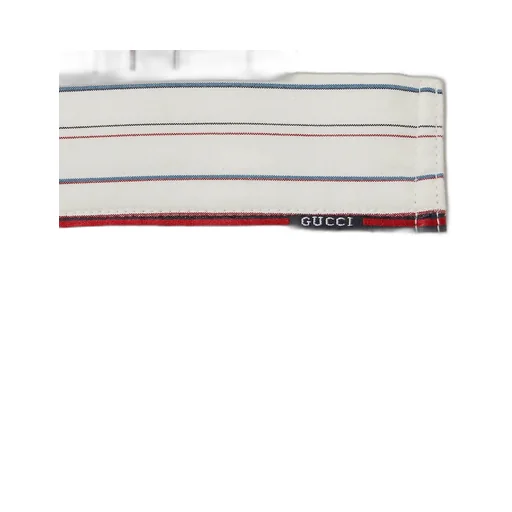 Striped Cotton Poplin Shorts