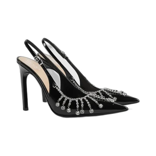 Pump With Crystal Chain