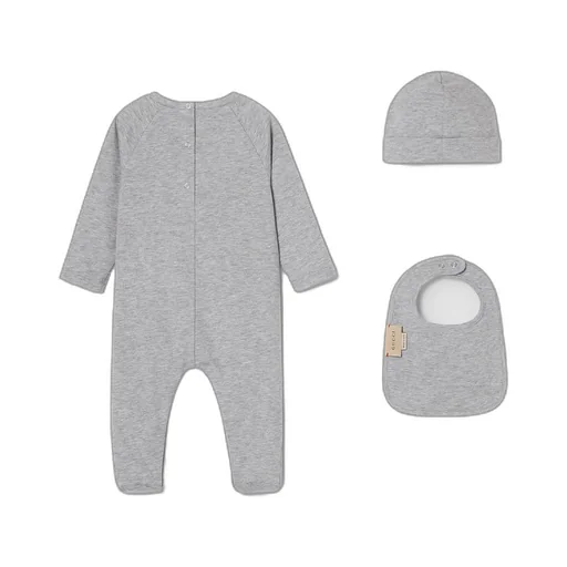 Baby Printed Three-Piece Gift Set