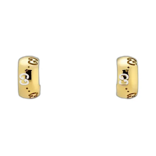 Icon 18K Gg Hoop Earrings