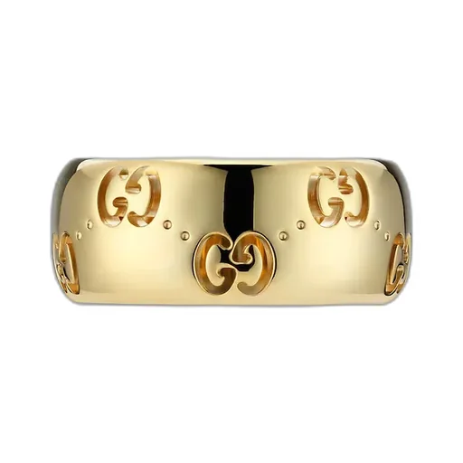 Icon 18K Gg Wide Ring