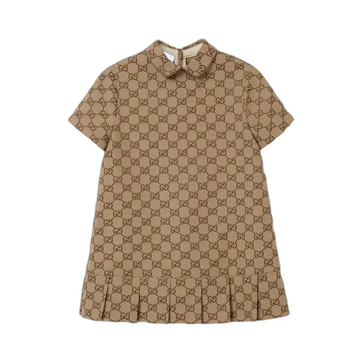 Children's Gg Canvas Dress