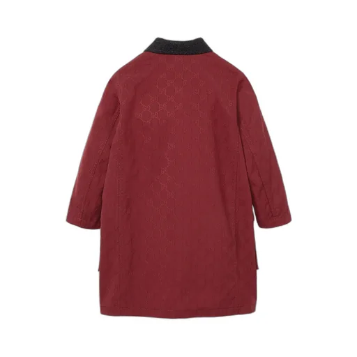 Children's Gg Twill Nylon Jacket