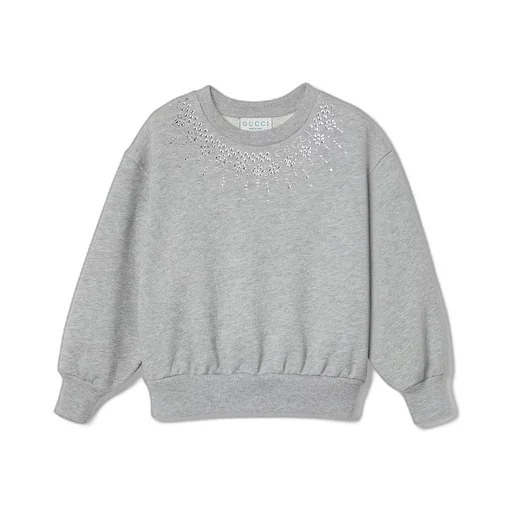 Children's Embroidered Cotton Sweatshirt