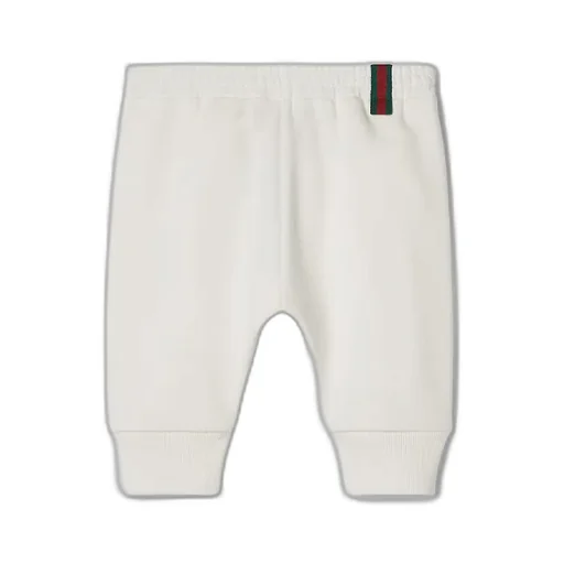Baby Cotton Trousers With Web