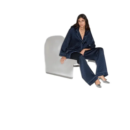 Gg Satin Shirt