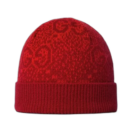 Baby Gg Wool Jacquard Hat