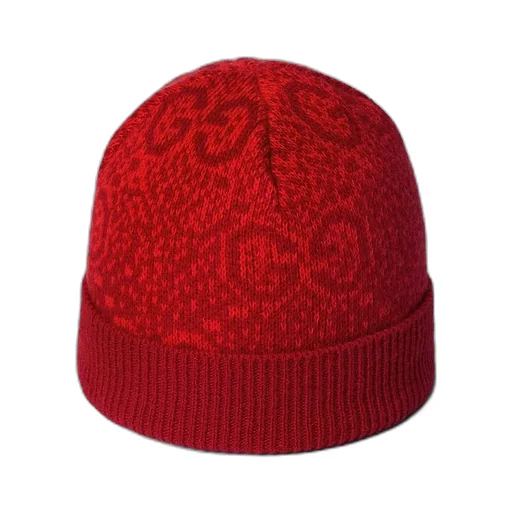 Baby Gg Wool Jacquard Hat