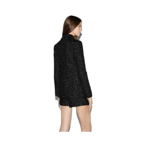 Sequined Lamé Tweed Jacket