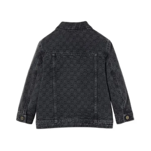 Children's Gg Denim Jacquard Jacket