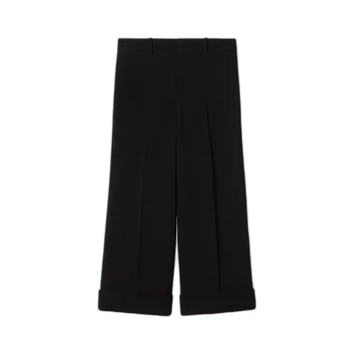 Embroidered Viscose Sable Trouser