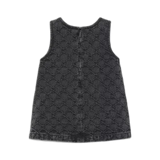 Baby Gg Denim Jacquard Dress