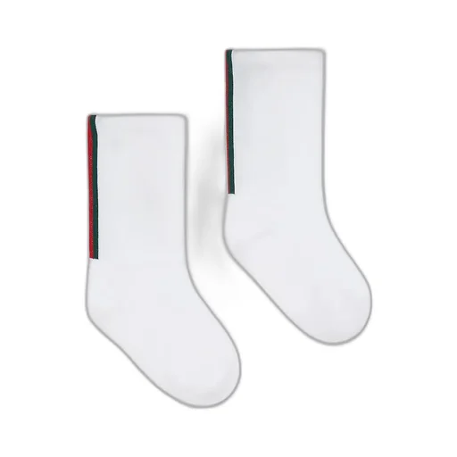 Baby Cotton Blend Socks With Web