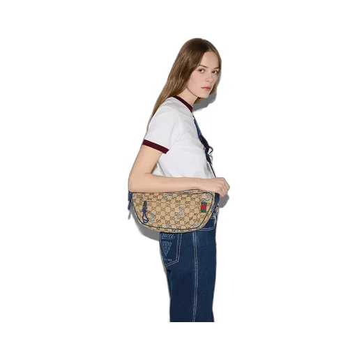 Small Embroidered Crossbody Bag
