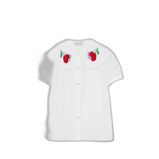 Children's Cotton Shirt With Embroidery