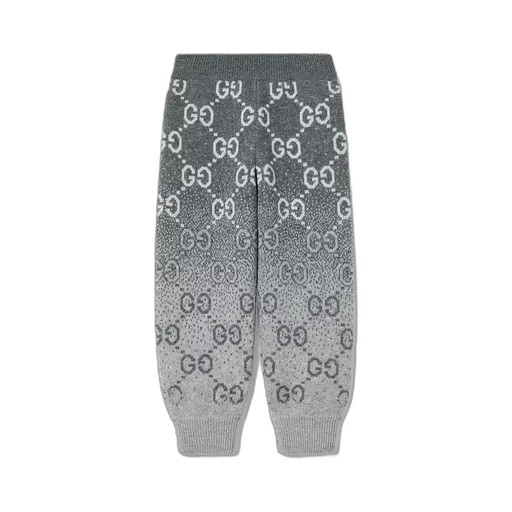Children's Gg Wool Jacquard Trouser