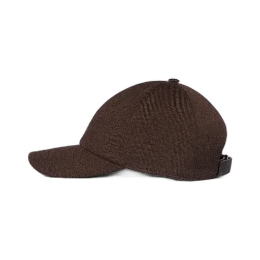Wool Baseball Hat With Double G