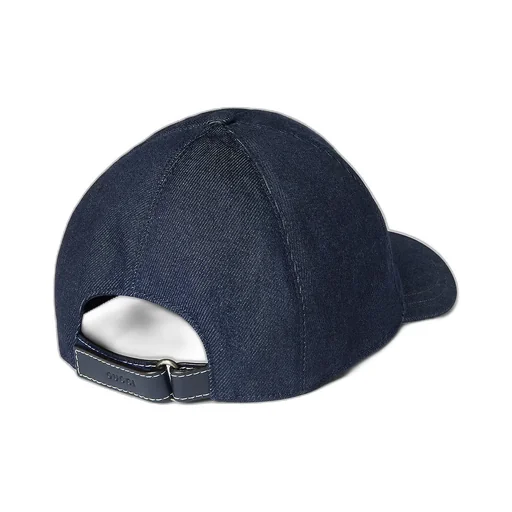 Lasered Denim Baseball Hat