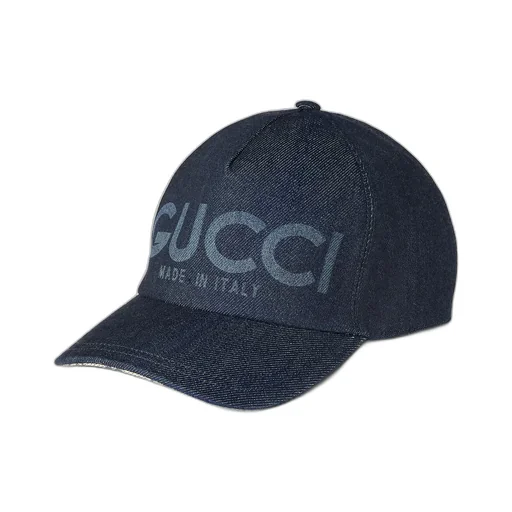 Lasered Denim Baseball Hat