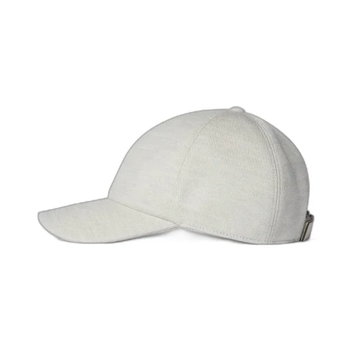Wool Baseball Hat With Double G