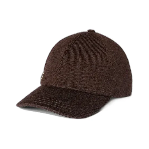 Wool Baseball Hat With Double G