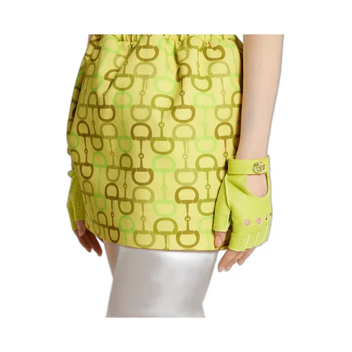 Printed Cotton Mini Skirt
