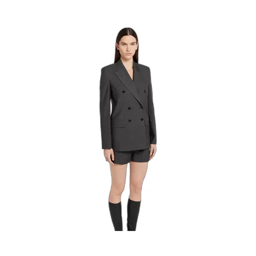 Wool Double-Breasted Jacket