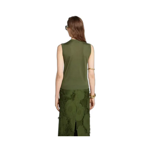 Cashmere Silk Sleeveless Top