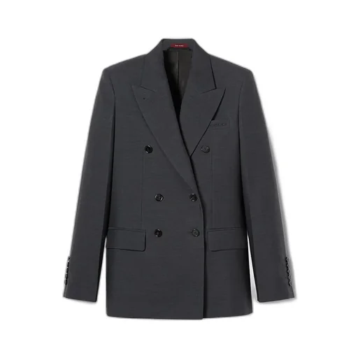 Wool Double-Breasted Jacket