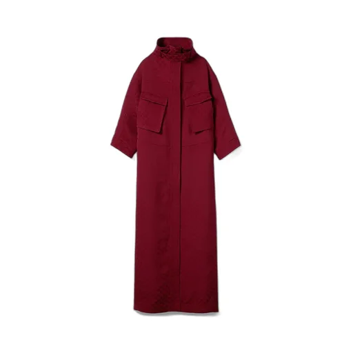 Gg Fabric Jacquard Coat
