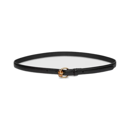 Thin Belt With Bamboo Detail Buckle