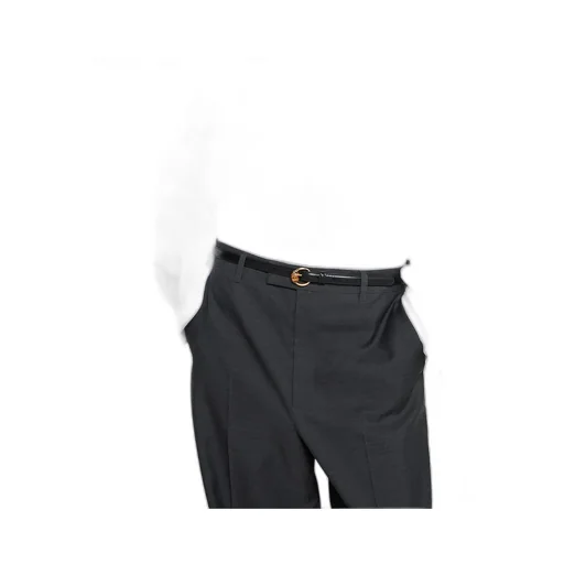 Thin Belt With Bamboo Detail Buckle