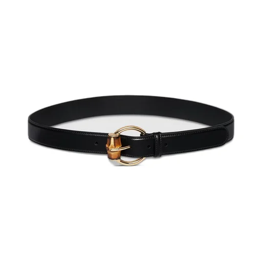 Belt With Bamboo Detail Buckle