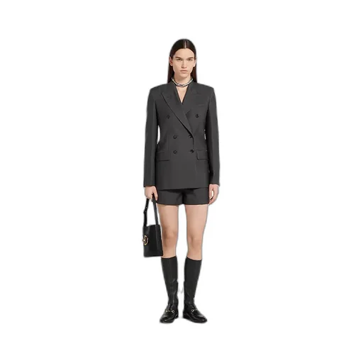 Wool Mini Shorts