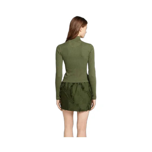 Cotton Rib Long-Sleeve T-Shirt