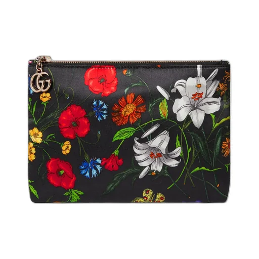 Gg Marmont Printed Pouch