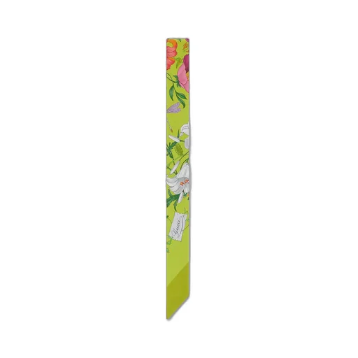 Printed Silk Twill Neck Bow