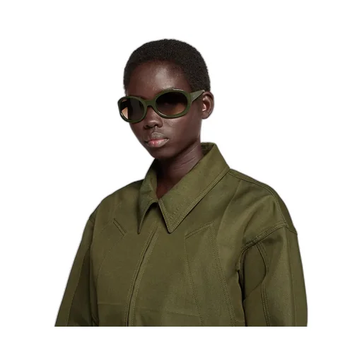 Cotton Gabardine Short Sleeve Jacket