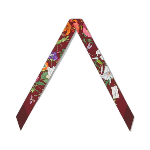 Printed Silk Twill Ribbon