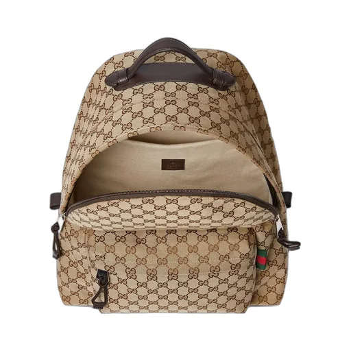 Gg Canvas Medium Backpack